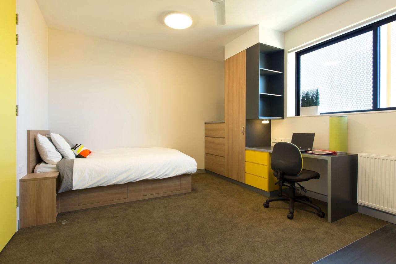 Room of Western Sydney University Village Penrith Campus Accommodation