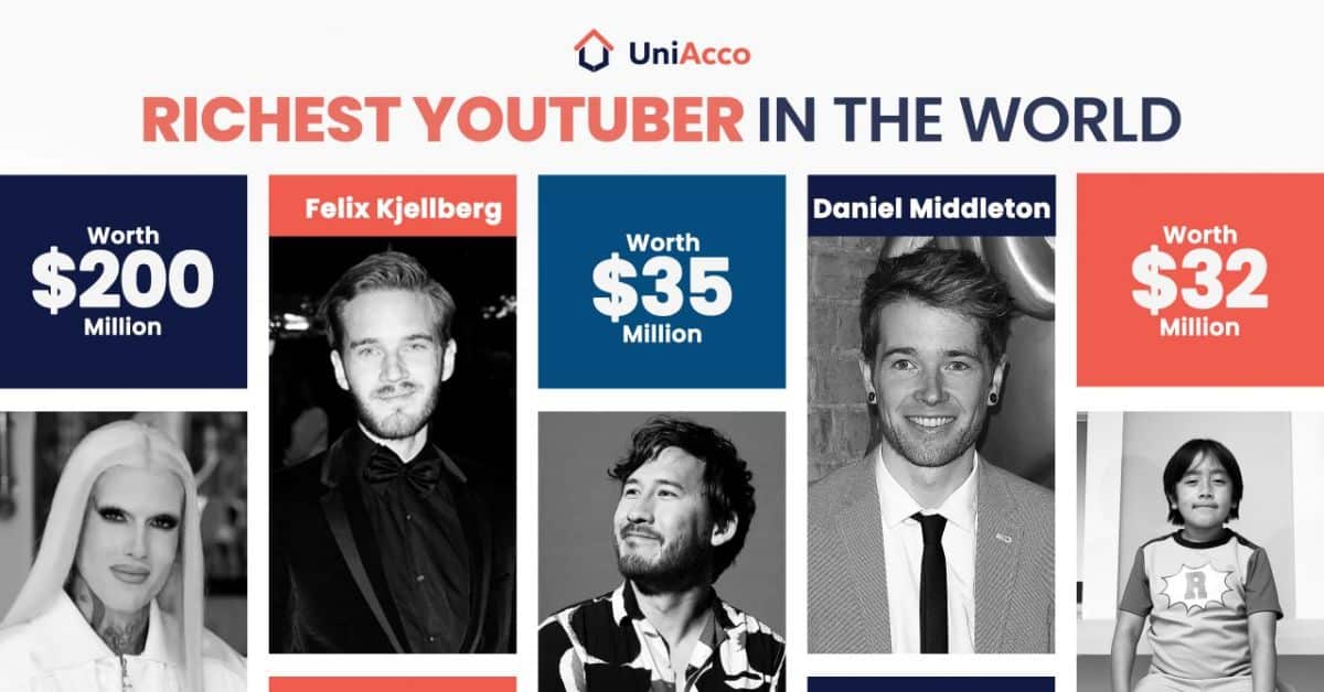 Richest YouTubers In The World