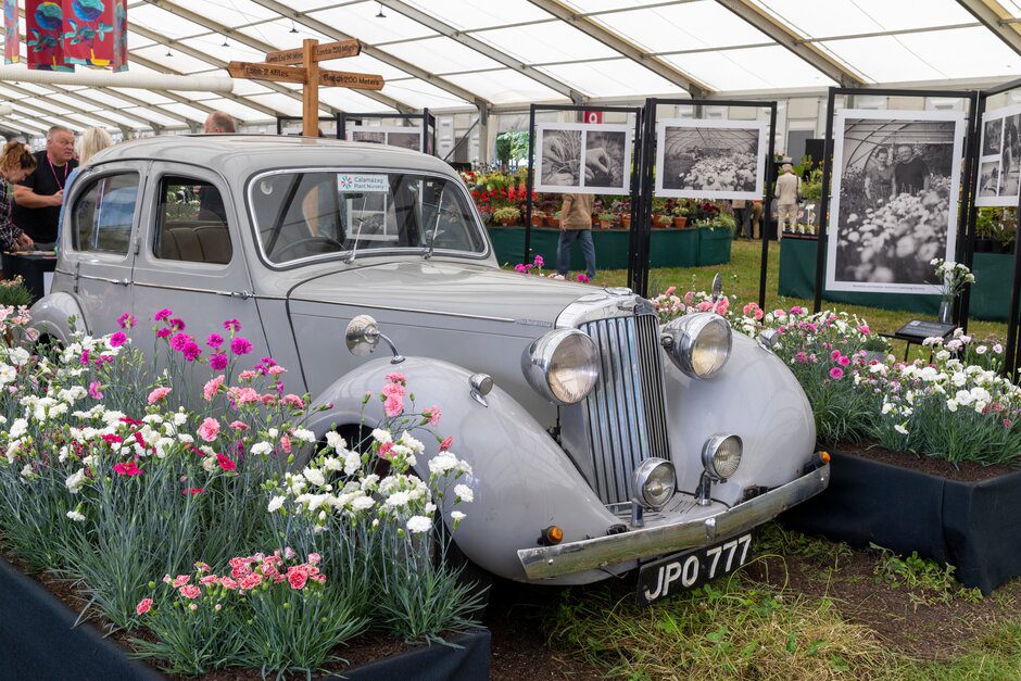 Car in Hampton Court Palace