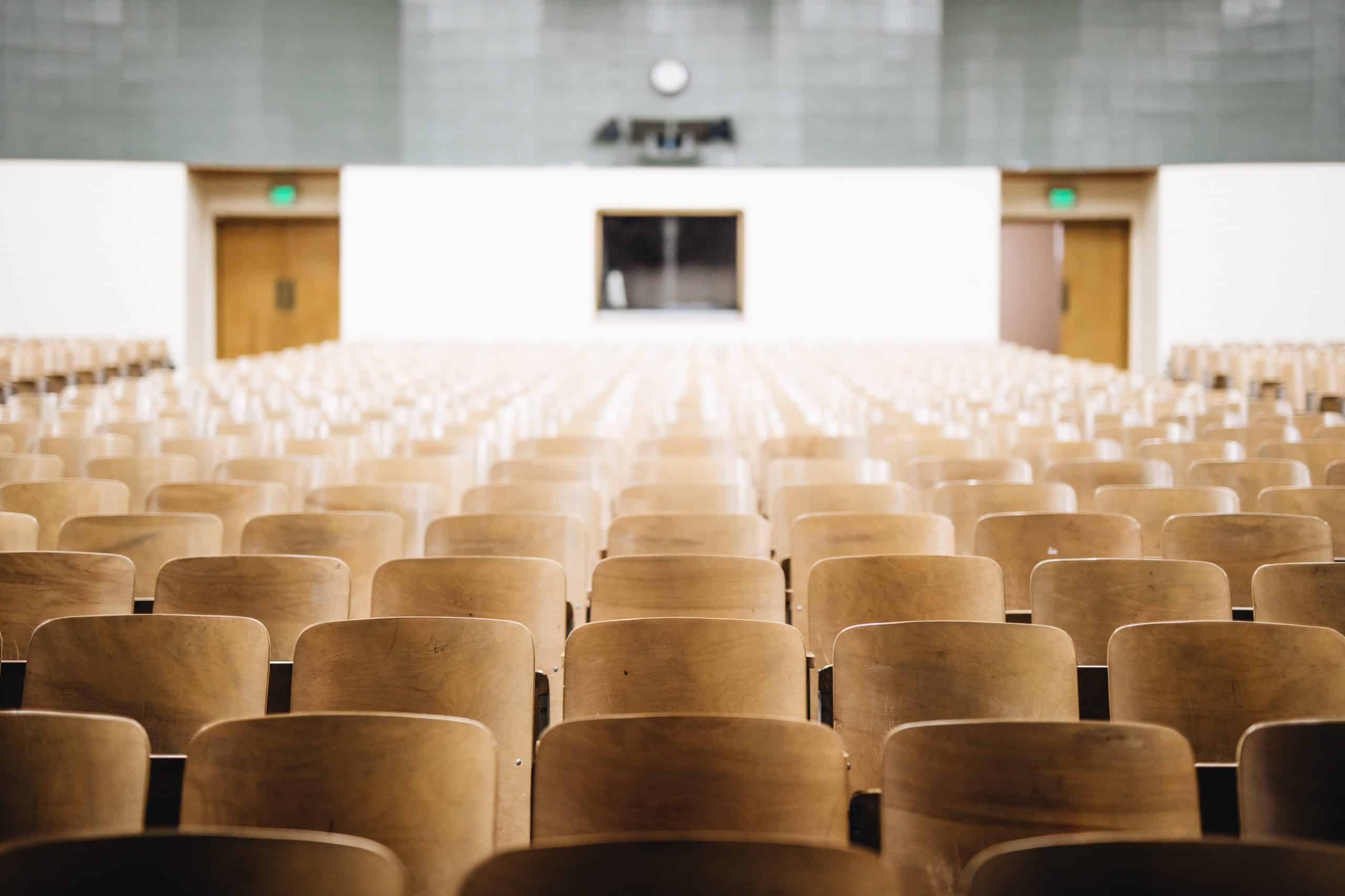 University lecture hall