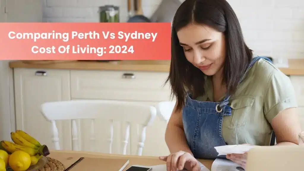 A girl comparing Perth Vs Sydney Cost Of Living