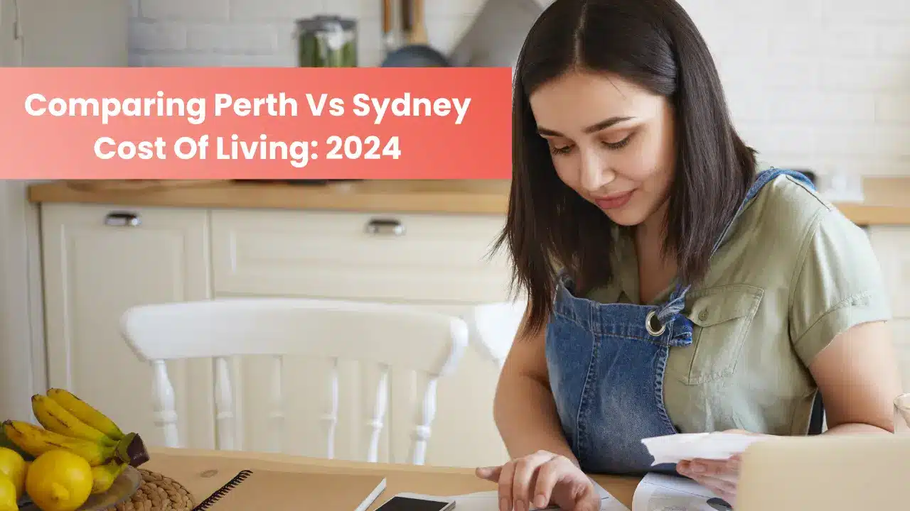 A girl comparing Perth Vs Sydney Cost Of Living
